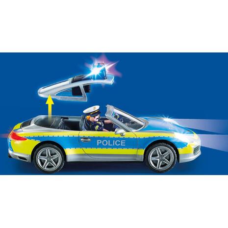 Playmobil Porche 911 Carrera 4S αστυνομικό όχημα 36 τεμάχια (70066)